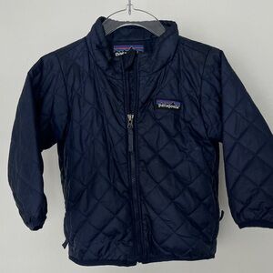 Patagonia Quilted Jacket in Navy Blue